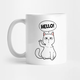 Tired cat Mug